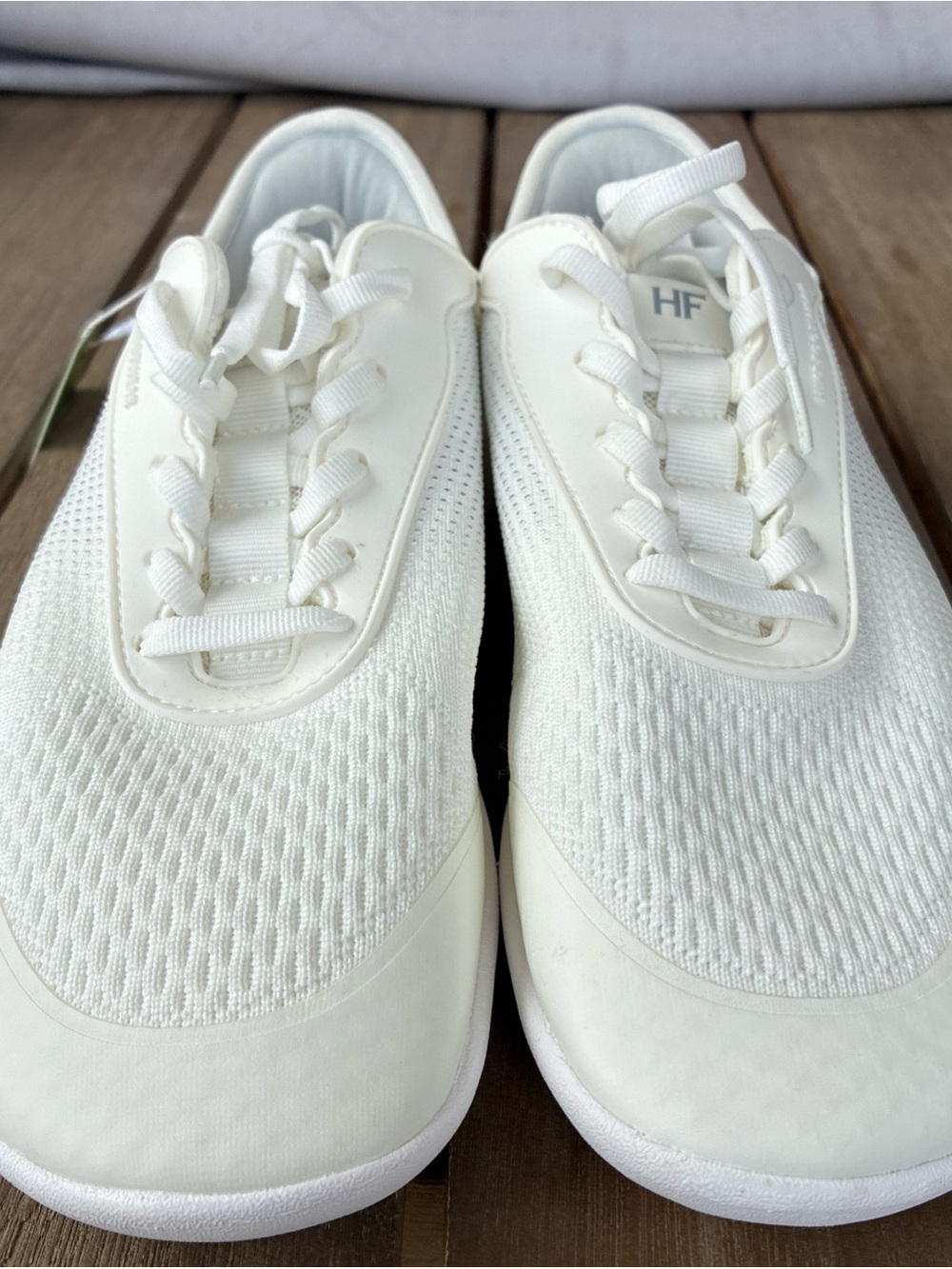 Hike Footwear White Mens 8/8.5 Womens 10/10.5 HF Stride Barefoot Sneakers